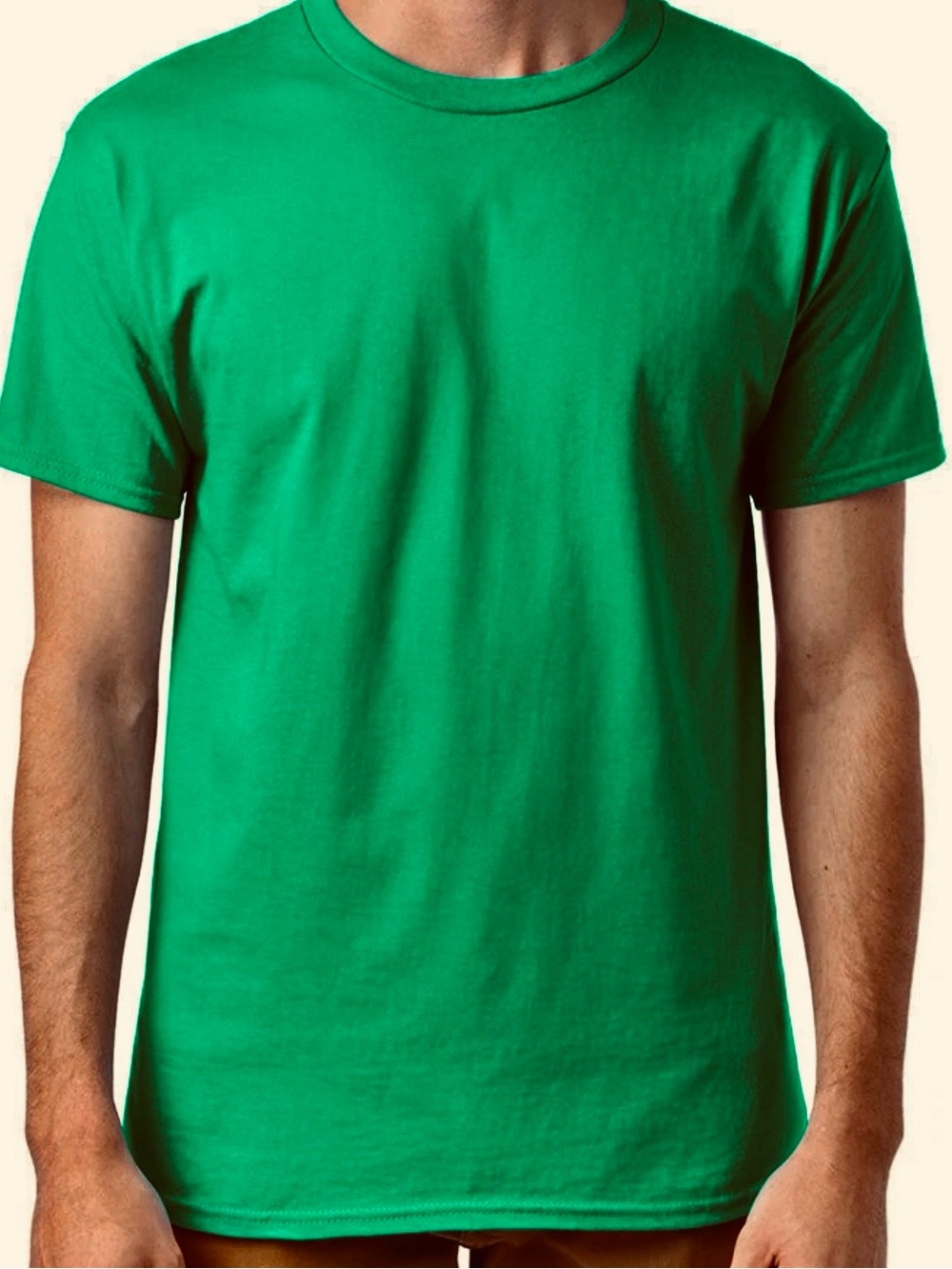 BRAND NEW-Hanes  100% Cotton Tee Short Sleeve Plain Basic T-Shirt
